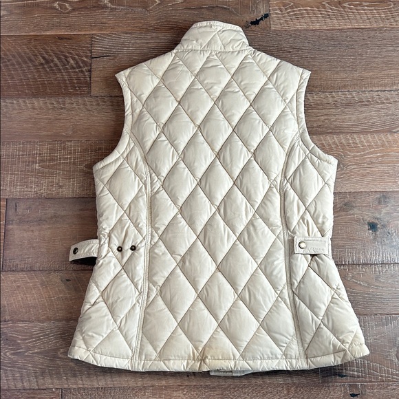 Barbour Cream Quilted Women's Vest - Picture 8 of 9